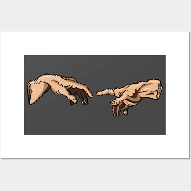 Squiggly hands Wall Art by Jeffmore